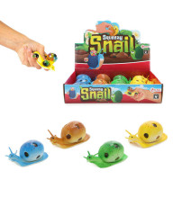 Toi Toys Squeezy Snail Art.35419Z Mīkstā Antistresa  sietiņā rotaļlieta