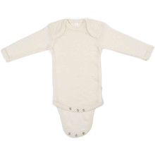 La Bebe™ NO Baby Body Merino Art.145253 Zīdaiņu bodiji no 100% merino vilnas ar garām piedurknēm