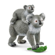 SCHLEICH WILD LIFE Mama koala su kūdikiu
