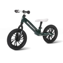 Aga Design Qplay Racer Art.20516 Brown Juodas vaikiškas bėgimo takelis su metaliniu rėmu ir pripučiamais ratais