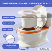 Mobiclinic Children Musical Potty Art.145682 White