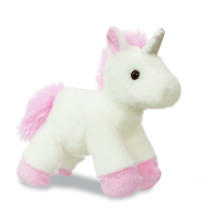 AURORA FANCY PALS Pliušinis vaivorykštės vienaragis, 17 cm