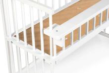 Klups Piccolino  Art.WY650 white vaikų medinė lova 90 х 40 cm
