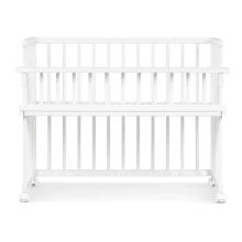 Klups Piccolino  Art.WY650 white vaikų medinė lova 90 х 40 cm
