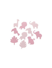 Momi ZAWI Art.MAED00012 Bērnu daudzfunkcionālais grīdas paklājs puzle rozā