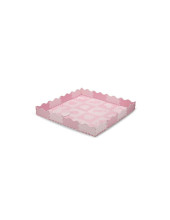 Momi ZAWI Art.MAED00012 Bērnu daudzfunkcionālais grīdas paklājs puzle rozā