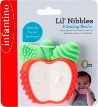 INFANTINO Lil´ nibbles Vibrējošais zobgrauznis - ābols