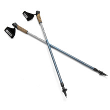 Nordic walking poles with cork handles 105-135 cm NV/WH Spokey NEATNESS II