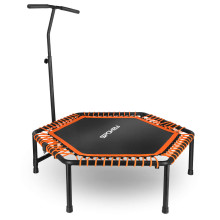 Fitness trampoline with a handle Spokey JUMPER MINI