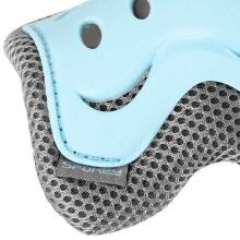 Spokey Shield S Art.940927 Blue Children's protective kit for palms, elbows and knees.