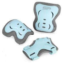 Spokey Shield S Art.940927 Blue Children's protective kit for palms, elbows and knees.