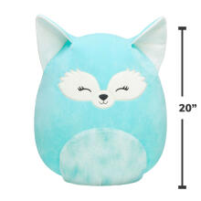 SQUISHMALLOWS W13 Pliušinis žaislas Lapė, 50 cm
