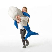 BLAVINGAD Art.005.221.13 мягкая игрушка, 100 см, синий кит
