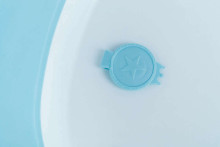 Toma Bath&Care Art.147076 Blue Складная детская ванночка с термометром