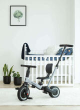 6 viename triratukas ir balansinis dviratukas Mike Ocean Blue by Moovkee