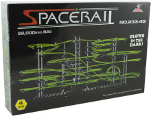 Ikonka Art.KX9621 "Spacerail" tamsoje šviečiantis 4 lygio kamuoliukų takas 72 cm x 34 cm x 36 cm