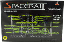 Ikonka Art.KX9621 "Spacerail" tamsoje šviečiantis 4 lygio kamuoliukų takas 72 cm x 34 cm x 36 cm