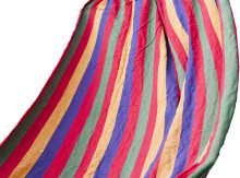 Ikonka Art.KX8626 Dviejų asmenų hamakas spalvingas, tvirtas 150x190 cm