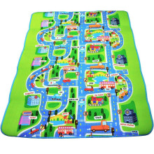 Ikonka Art.KX9882 Educational foam mat for children street 160x200cm