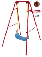 Bebe Basic Swing/Basketball Art.KX7936 Sūpynės + kamuolio krepšys ant metalinio rėmo