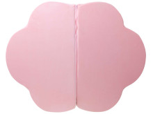 Ikonka Art.KX6472_2 Vaikiškas putplasčio žaidimų kilimėlis sėdynė debesėlis rožinis sulankstomas100cm