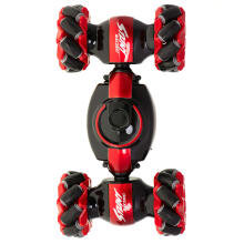 Ikonka Art.KX6636_1 Greitis Pioneer Stunt Car RC 360 raudona