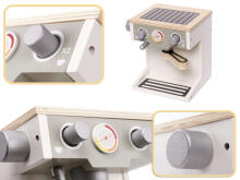 Ikonka Art.KX6283 Medinis kavos virimo aparatas + puodelis