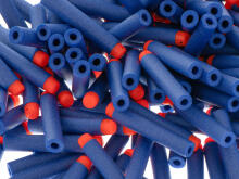 Ikonka Art.KX6151 Strėlės, suderinamos su NERF 7,2 cm paleidimo įrenginiu BOX 200 vnt.