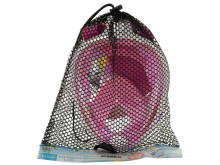 Ikonka Art.KX6131_1 Full folding snorkel mask S/M pink