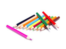 Ikonka Art.KX6355_1 Plastic painting set in a case 86el. pink