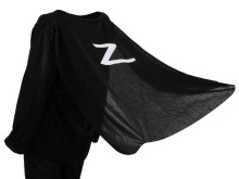Ikonka Art.KX5708_1 Zorro kostiumas M dydis 110-120cm