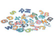 Ikonka Art.KX5659 Putų raidžių ir skaičių vonios žaislas