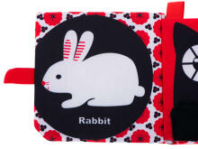 Ikonka Art.KX5641 Sensory book bite markers contrasting forest