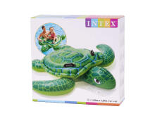 Ikonka Art.KX5576 Pripučiamas plaukimo čiužinys vėžlys pontonas INTEX 150cm