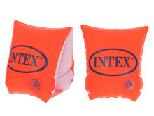 Ikonka Art.KX5561 Butterfly pripučiamos plaukimo rankovės oranžinės INTEX