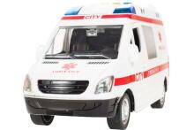 Ikonka Art.KX5408 Greitosios pagalbos automobilis su garso pavara 1:16