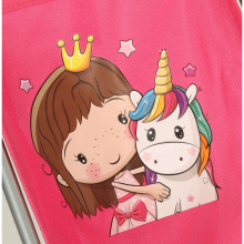 Ikonka Art.KX4651 Pink Детская коляска для куклы