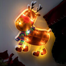 Ikonka Art.KX5244 LED pakabinamas apšvietimas Kalėdų dekoracijos šiaurinis elnias