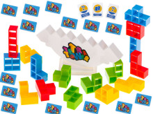 Ikonka Art.KX5143 Tetris puzzle balansēšanas bloki puzzle spēle