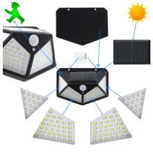 Ikonka Art.KX5087 Saulės judesio ir sutemų jutiklio lempa 100 LED