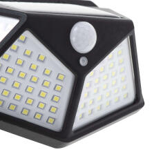 Ikonka Art.KX5087 Saulės judesio ir sutemų jutiklio lempa 100 LED