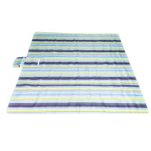 Ikonka Art.KX4991_1 Paplūdimio kilimėlis paplūdimio iškylos antklodė 200x200cm mėlyna