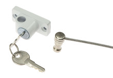 Ikonka Art.KX7737 Logu drošības slīpuma slēdzene ar atslēgu