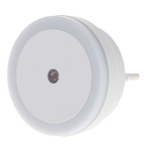 Ikonka Art.KX5089 LED ночная контактная лампа с сумеречным датчиком белая
