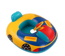 Ikonka Art.KX6791 Children's inflatable dinghy mattress with steering wheel