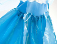 Ikonka Art.KX9212 Elzos ledkalnio kostiumas mėlyna suknelė 120cm