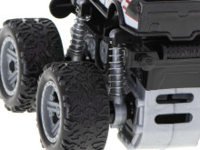 Ikonka Art.KX5663 Monster Truck off-road car with drive police car shock absorbers 1:36