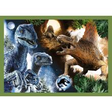 TREFL JURASSIC PARK 35+48+54+70 dėlionių rinkinys „Juros periodo parkas“
