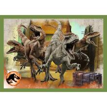 TREFL JURASSIC PARK 35+48+54+70 dėlionių rinkinys „Juros periodo parkas“