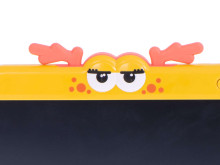 Ikonka Art.KX5984_2 Grafinė planšetinė braižymo lenta elnias 10' geltona + rašiklis